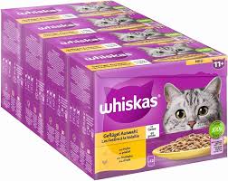 Whiskas 11+ Kattmat 48 x 85 g - Flerfärgad