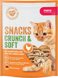 MERA Crunch & Soft Kyckling & Ost - 200 g Kattgodis