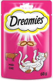 Dreamies Kattgodis med Oxe 60g