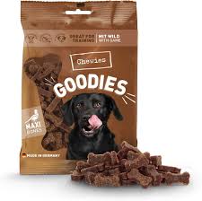 Chewies Maxi Wild Ankle - Sockerfria Hundgodisar för Träning - 200 g